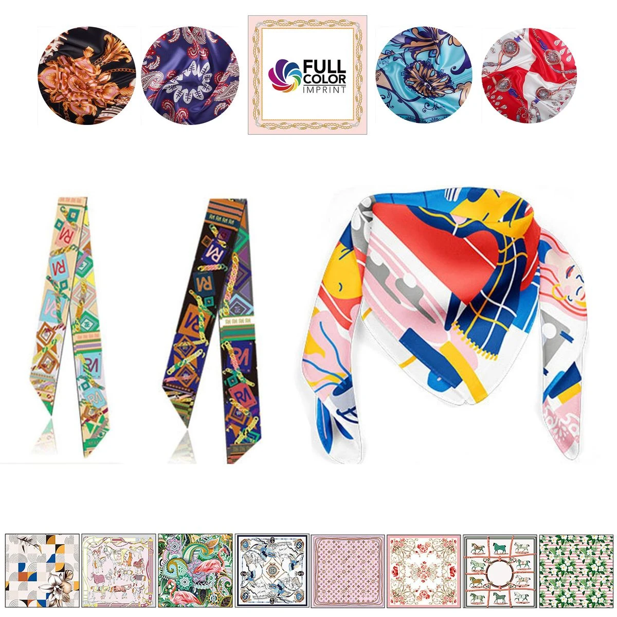 Designer Head Wrap Scarf 1