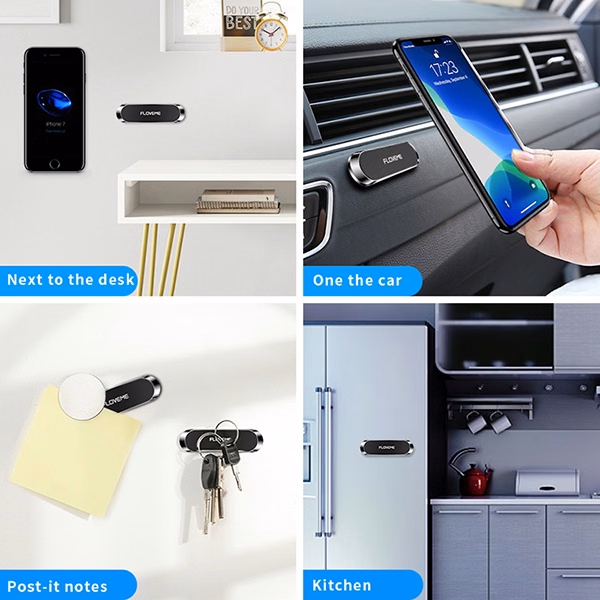 Magnetic Car Mount Dashboard 3M Adhesive Base Phone Holder