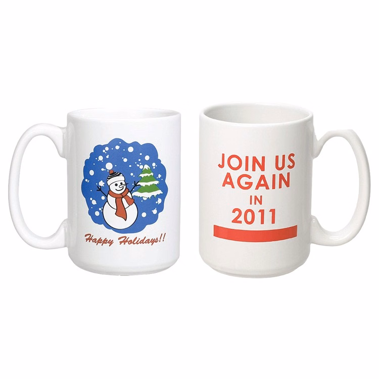 Clearance Item! 15 oz. Giant White Ceramic Mug