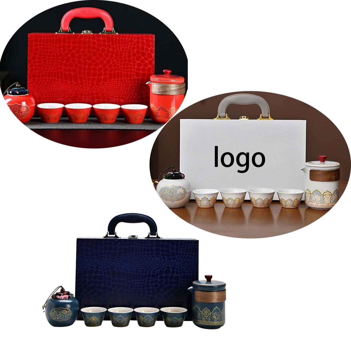 Chinese Gift Ceramic Tea Set 1