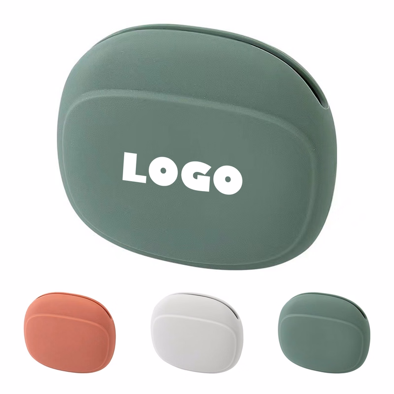 Silicone Earphone Storage Bag With Customizable Logo
