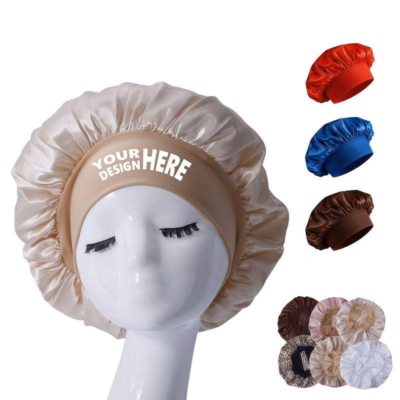 10-Inch Soft Silk-Feel Hair Protector Cap for Toddlers