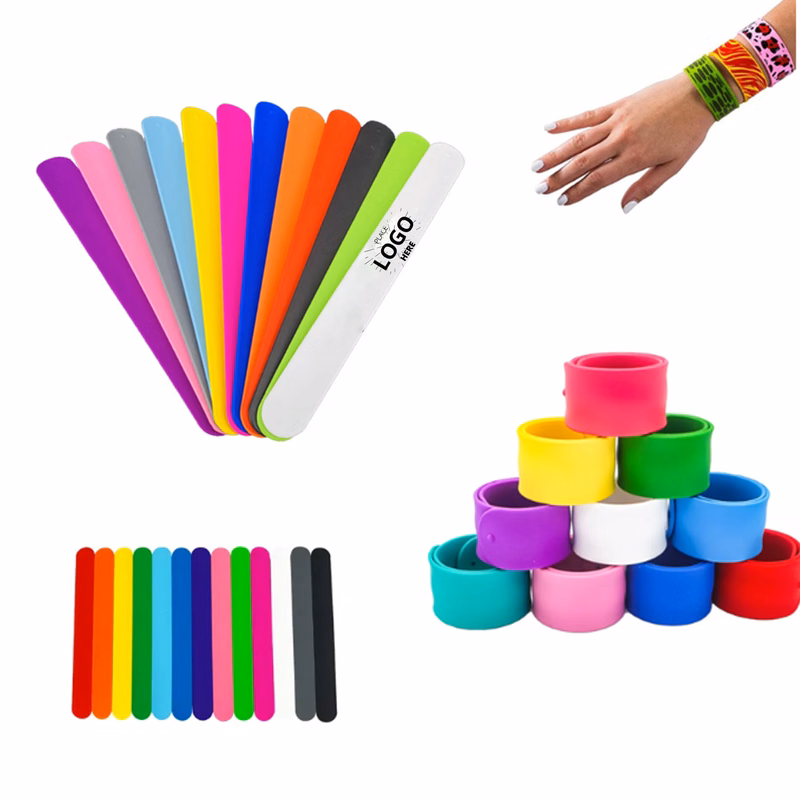 Bulk Silicone Slap Bracelet