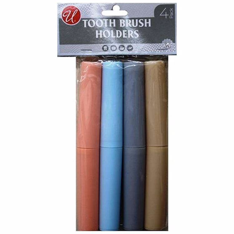 Toothbrush Holders - 4 Pack