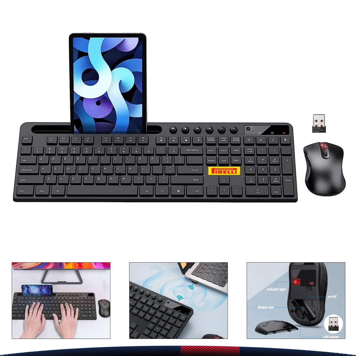 Bano Wireless Keyboard Set 1