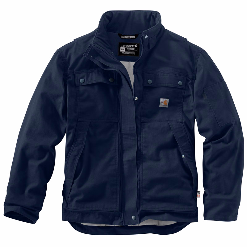 Carhartt Mens FR Full Swing® Relaxed Fit Quick Duck Insulated Coat