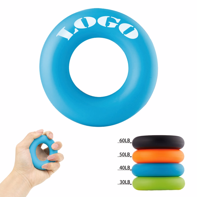 Silicone Hand Grip Ring Durable Wrist Force Trainer