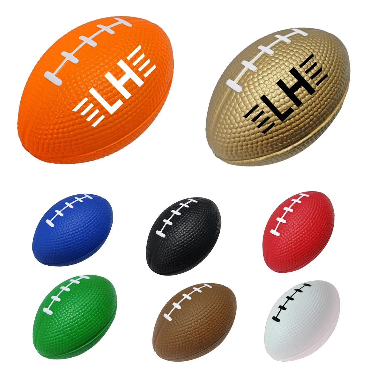 4" Football Stress Reliever Ball 1