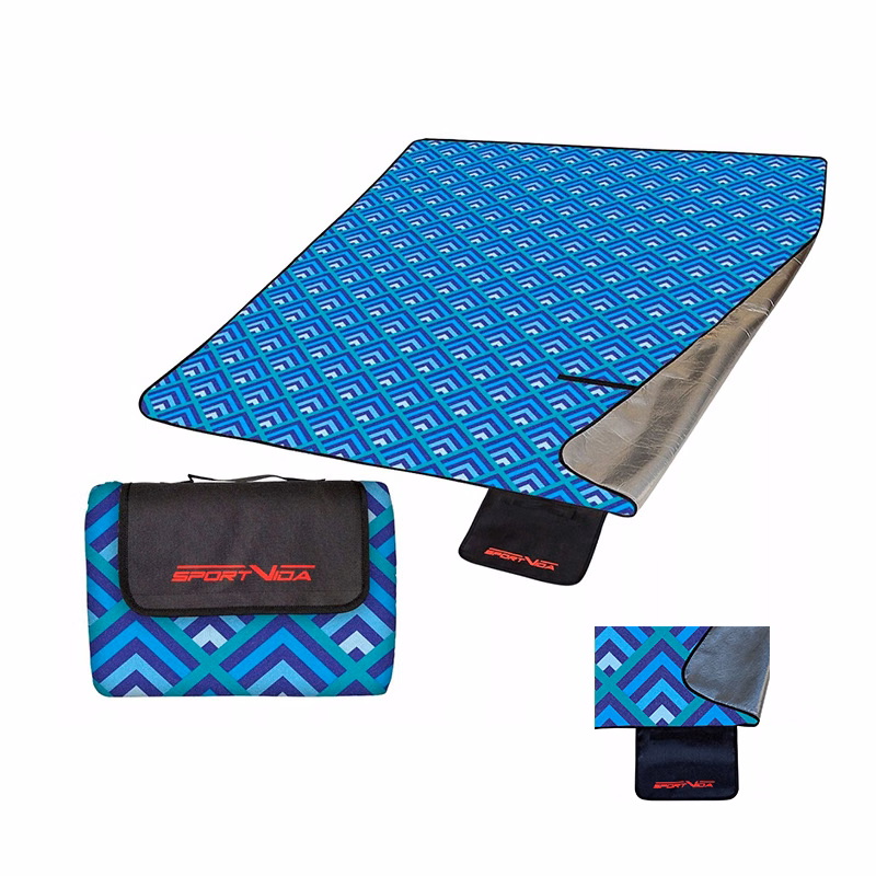 Floding Picnic Fleece Blanket