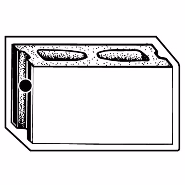 Cement Block Key Tag - Spot Color
