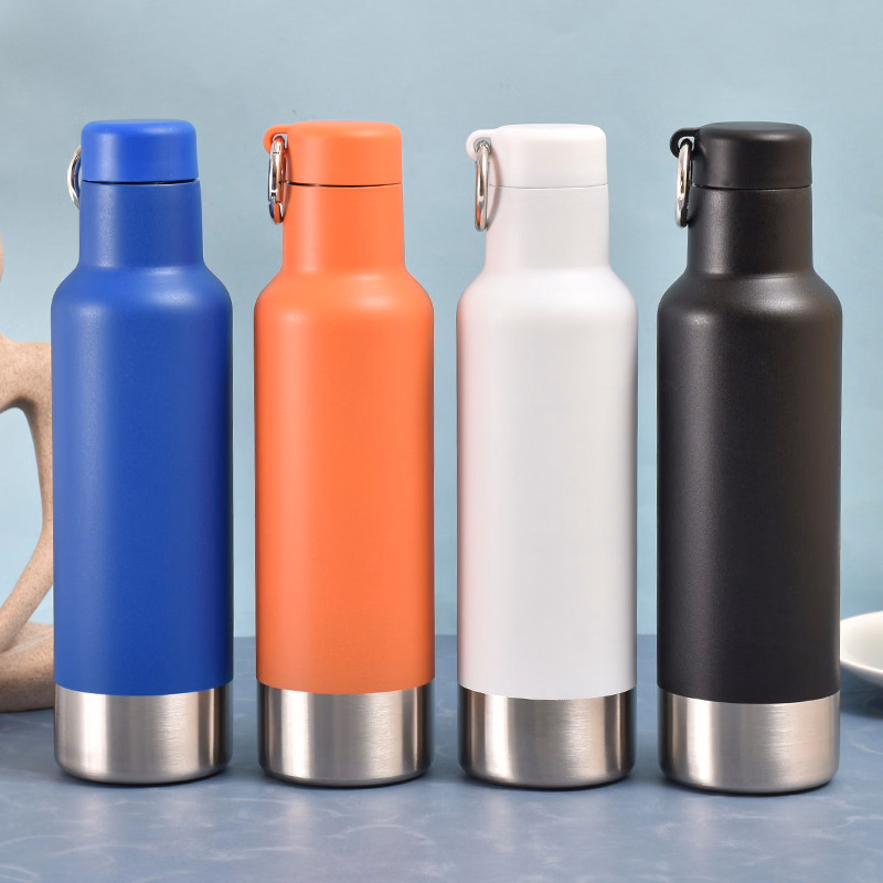 19OZ Sports Water Bottle with Carry Ring
