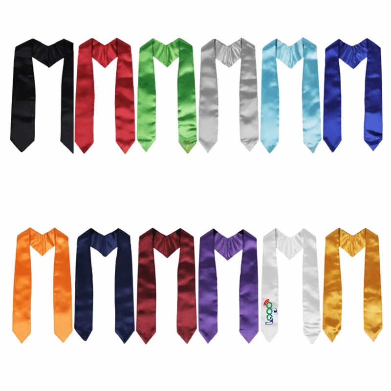 Graduation Gown Ribbon Honor Shawl MOQ 100PCS