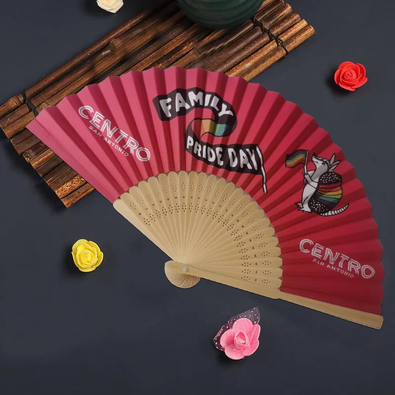Bamboo Paper Hand Fan 1