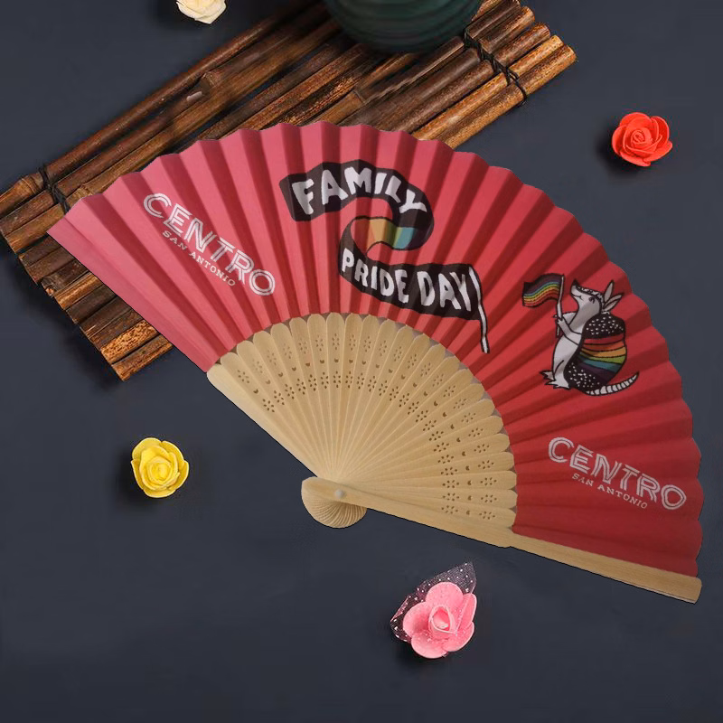 Bamboo Paper Hand Fan