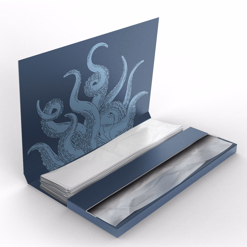 1 1/4 Hemp Rolling Papers with Tips – Customize Entire Booklet