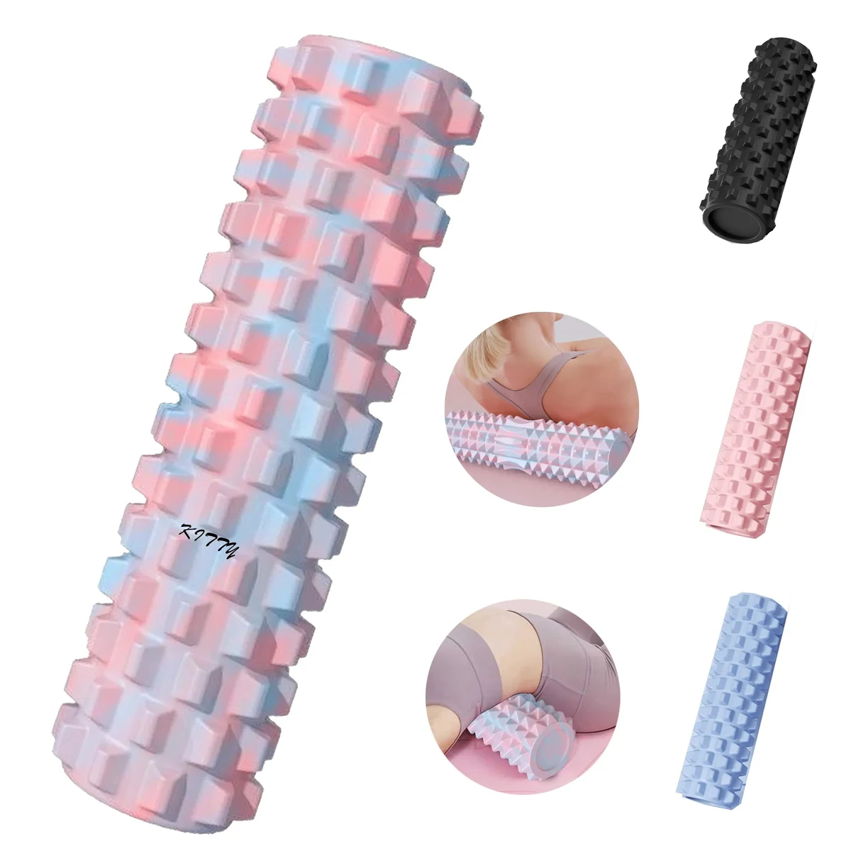 Solid Foam Roller Muscle Relaxation Spikey Roller 1
