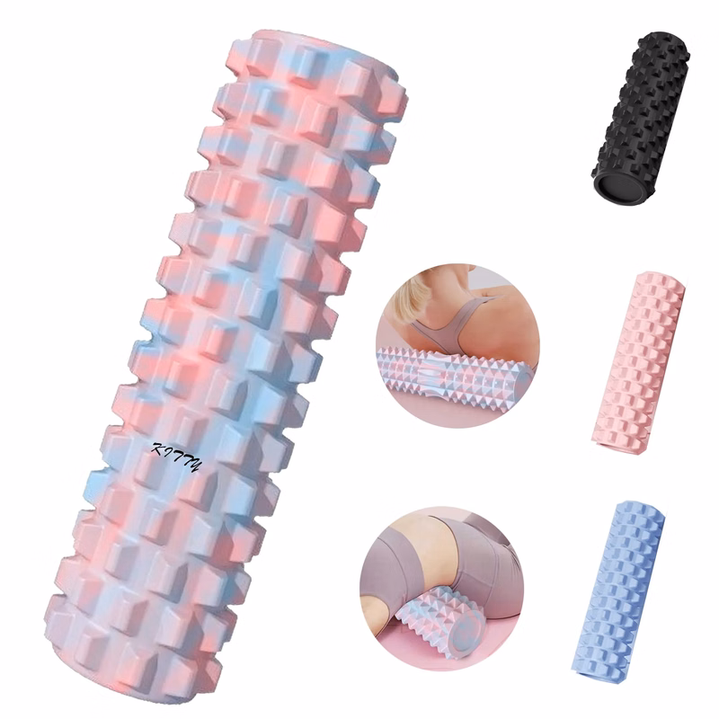 Solid Foam Roller Muscle Relaxation Spikey Roller