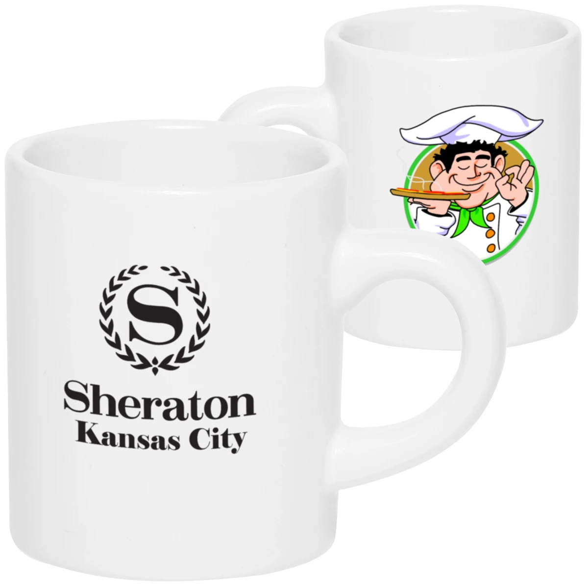 4 oz. Small Ceramic Mugs 1