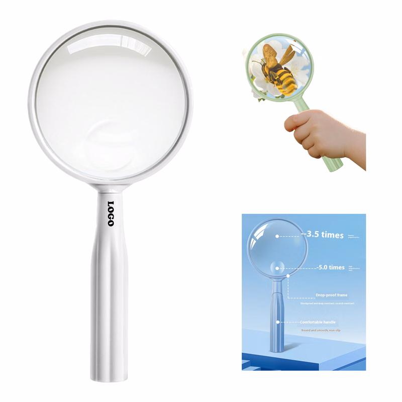MOQ 5 pcs Handheld Magnifier