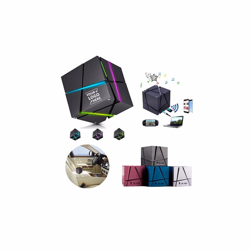 Portable Cube Wireless Speaker