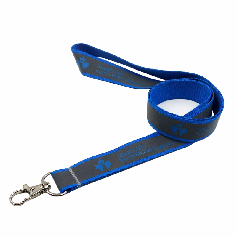 Reflective Polyester Lanyard