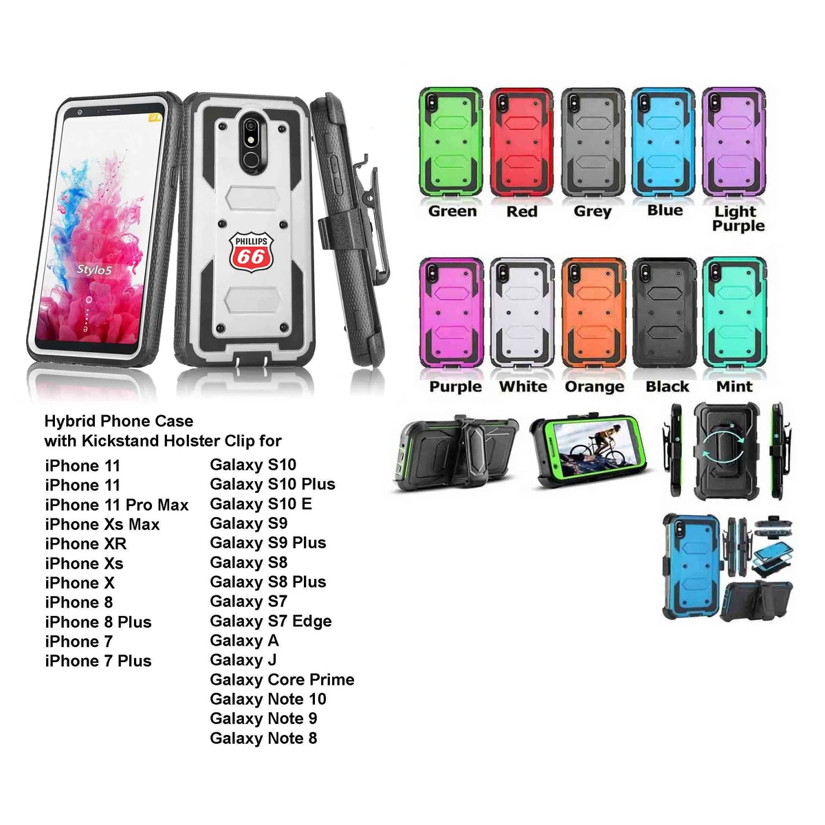 iBank ® Shockproof Case for Galaxy A Series A10e/A17/A16/A23/A32/A55 1