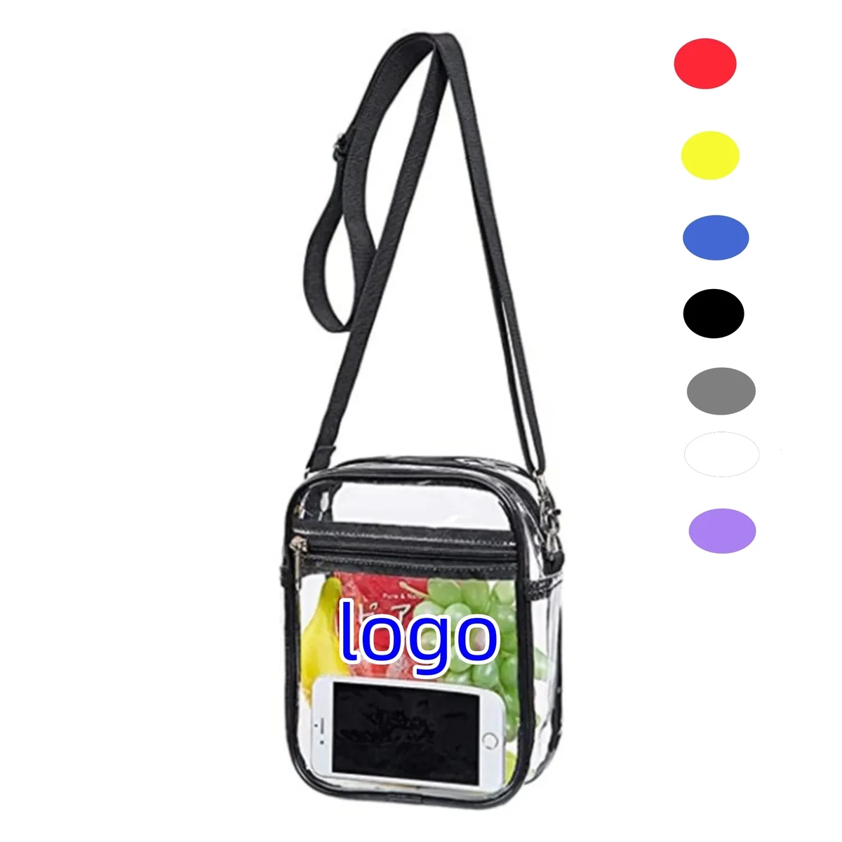 PVC Concert Clear Purse 1
