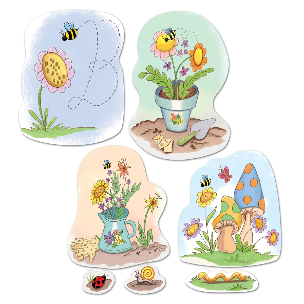 B Is For Baby Message Cutouts 1