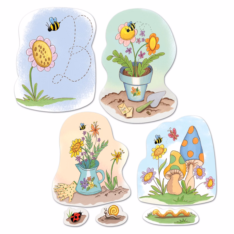 B Is For Baby Message Cutouts