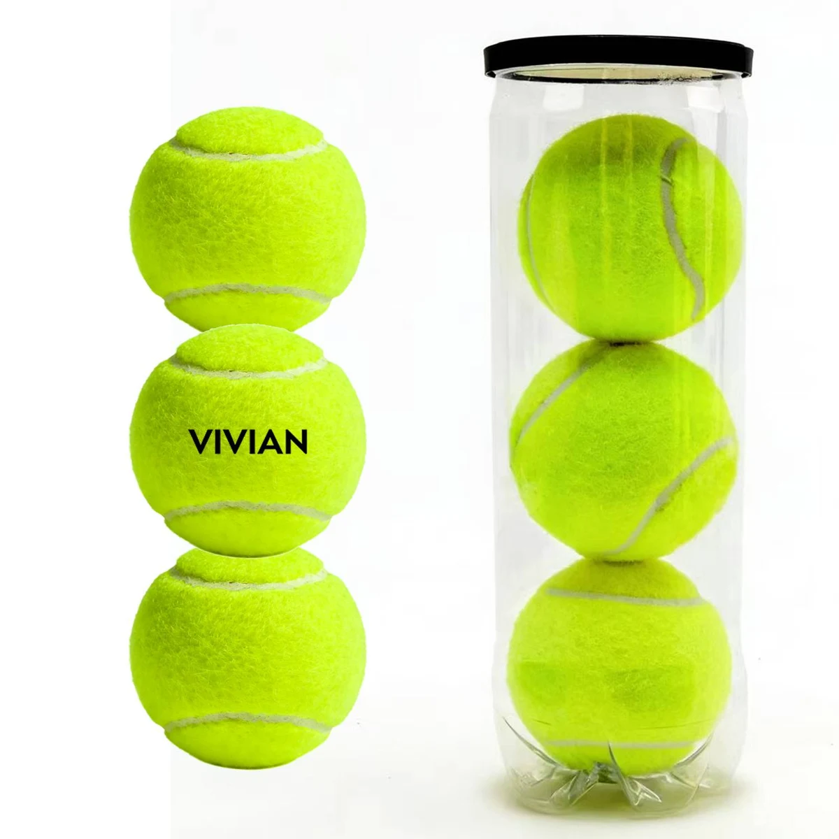 3 Pack Canned Tennis Ball 1