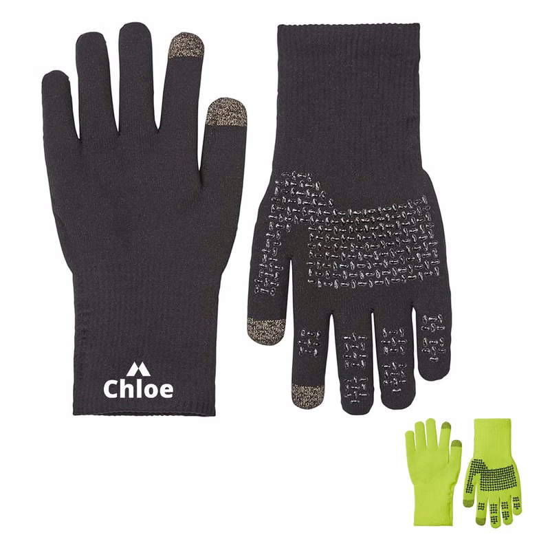 Customizable Three-finger touchscreen waterproof gloves