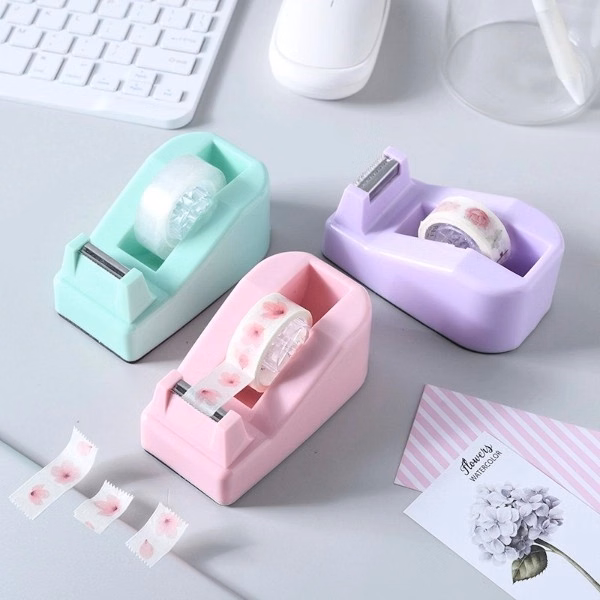 Macaron Color Desktop Tape Dispenser