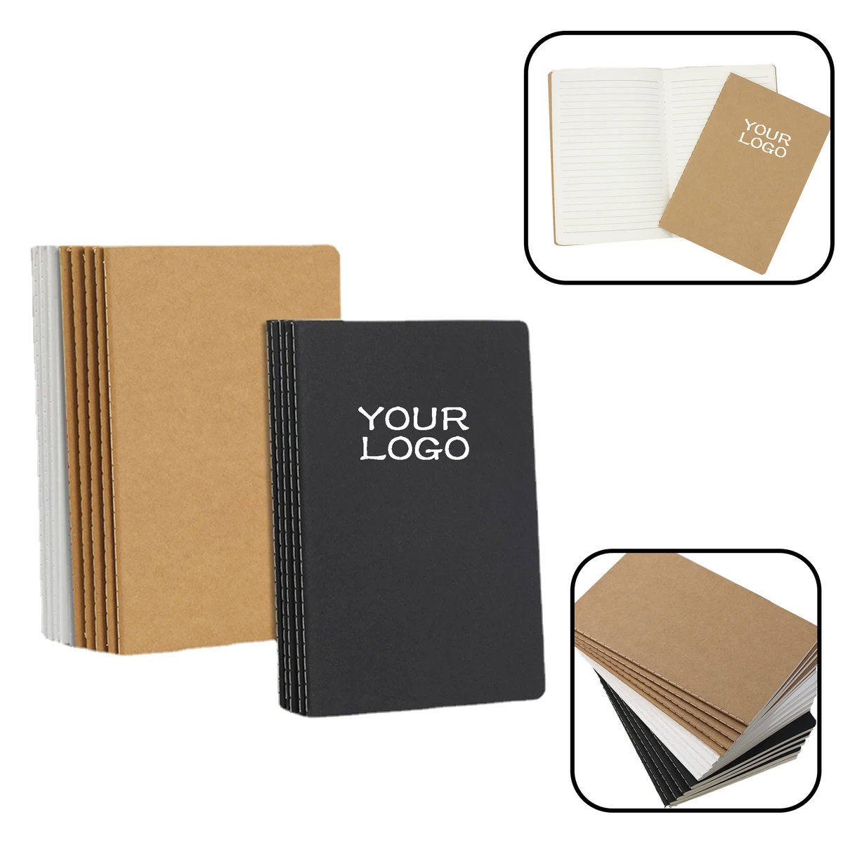 MOQ 20 PCS Custom A5 Notebook 1