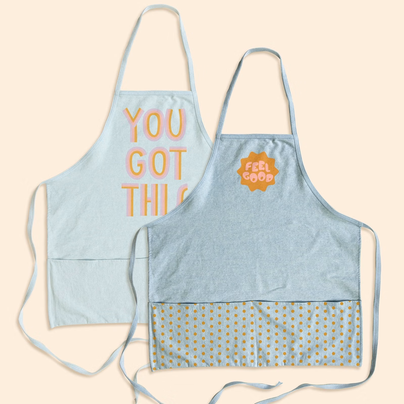 HOT POCKETS APRON - DENIM