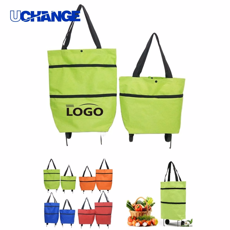 Collapsible Trolley Shopping Bag Carrier