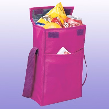 Cotton Canvas Insulated Lunch Bag