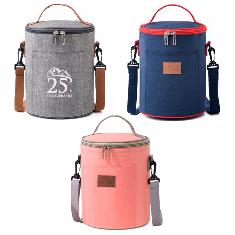 Round Insulated Lunch Box