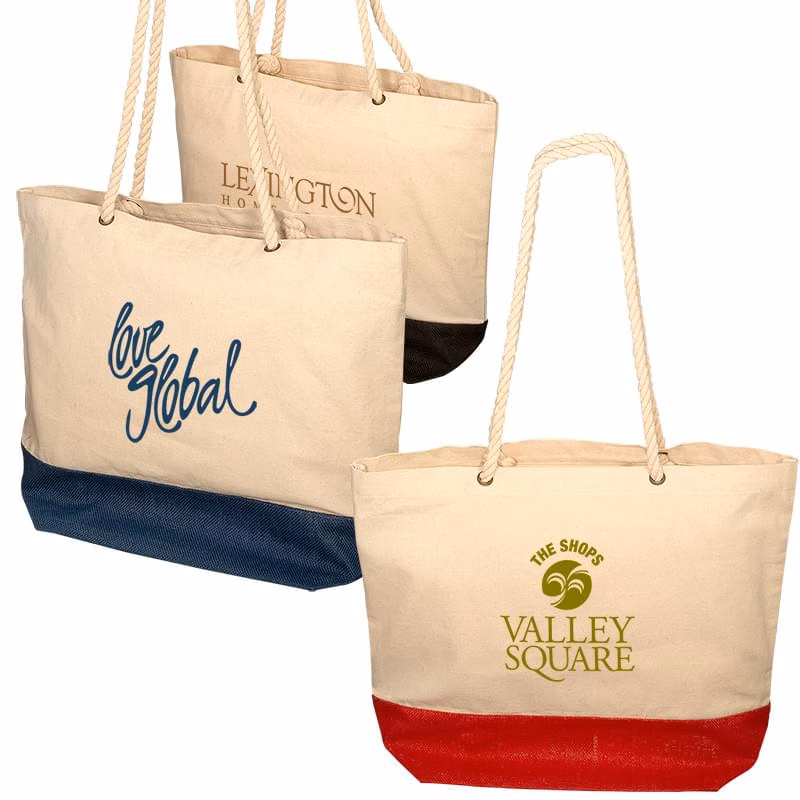 Zing Cotton & Jute Tote