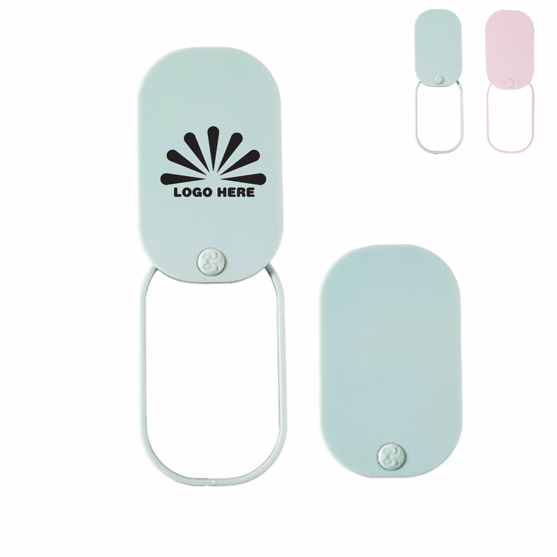 Personalized Logo Square Sliding Mirror with Rounded Edges