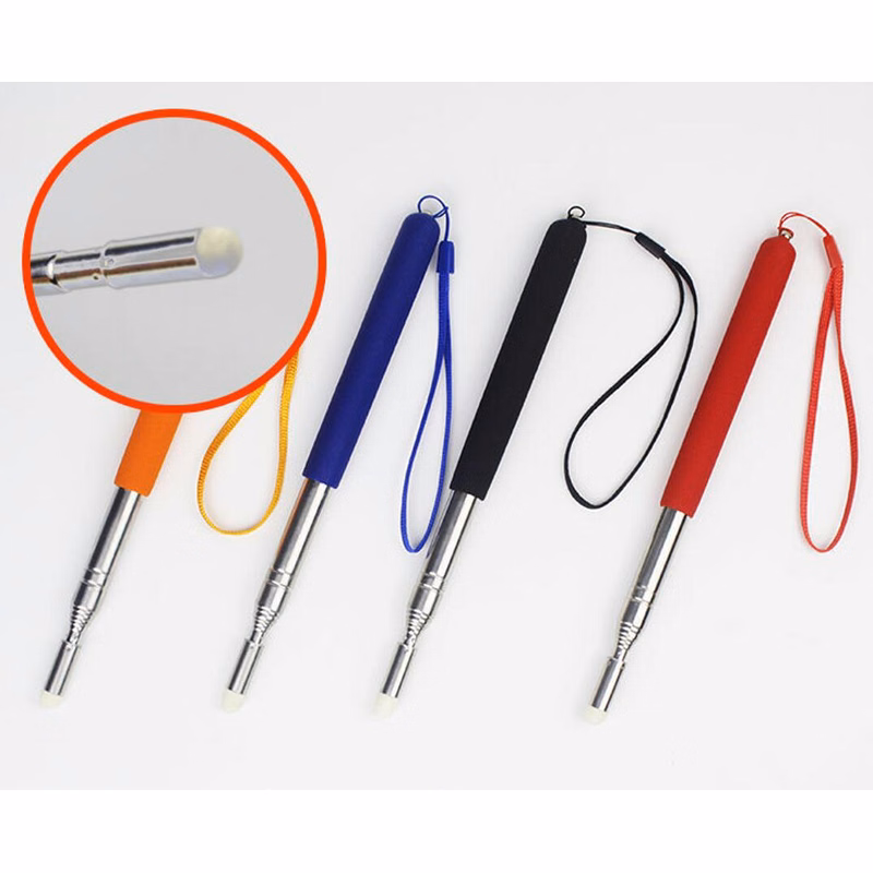 Retractable Teacher Pointer Touch Screen Pen