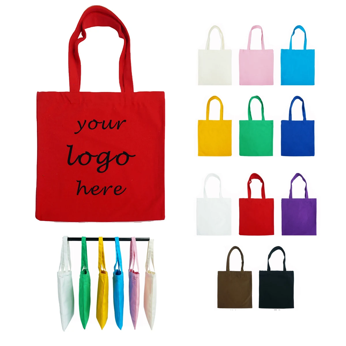 6-ounce Cotton Woven Cloth Tote Bag 1