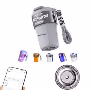 12oz Original Digital DIY Thermos Water Bottle 12oz Original Digital DIY Thermos Water Bottle