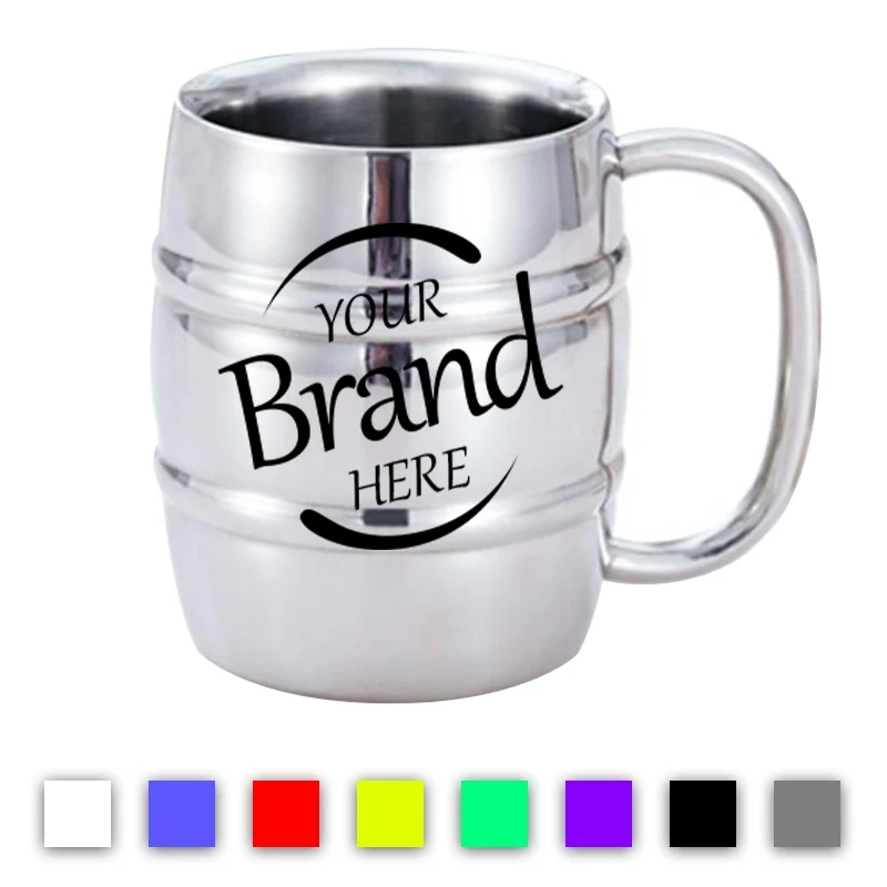 34 Oz Gigantic Barrel Shaped Beer Mugs 1