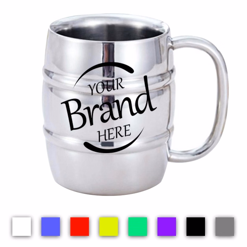34 Oz Gigantic Barrel Shaped Beer Mugs