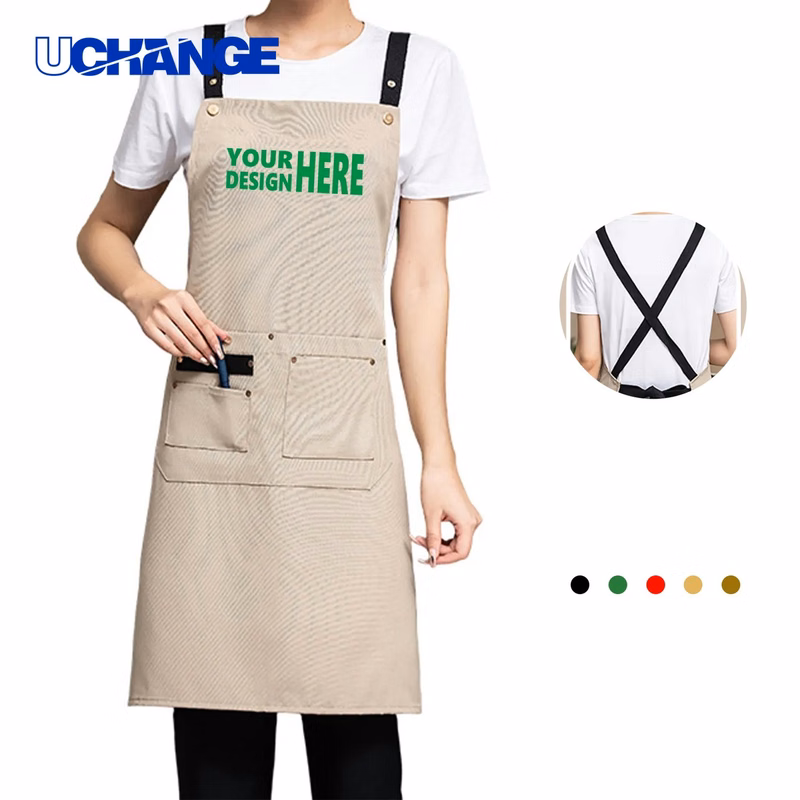 Adjustable Multi-Pocket Apron Workwear