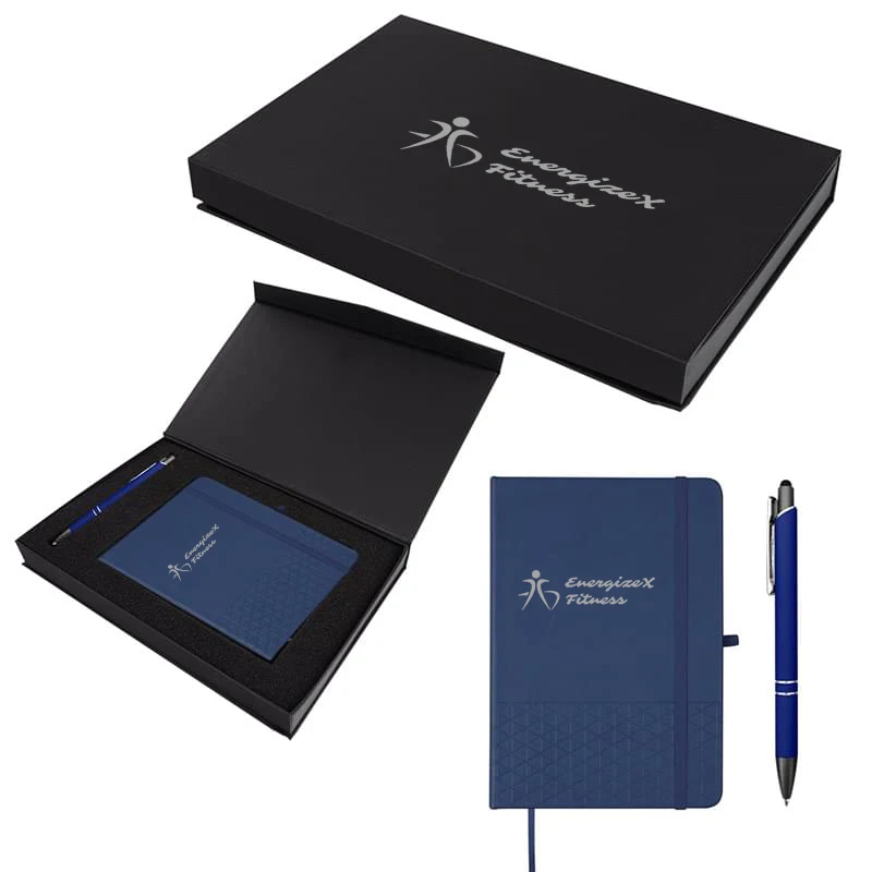 Journal & Ezzy Stylus Pen Gift Set 1