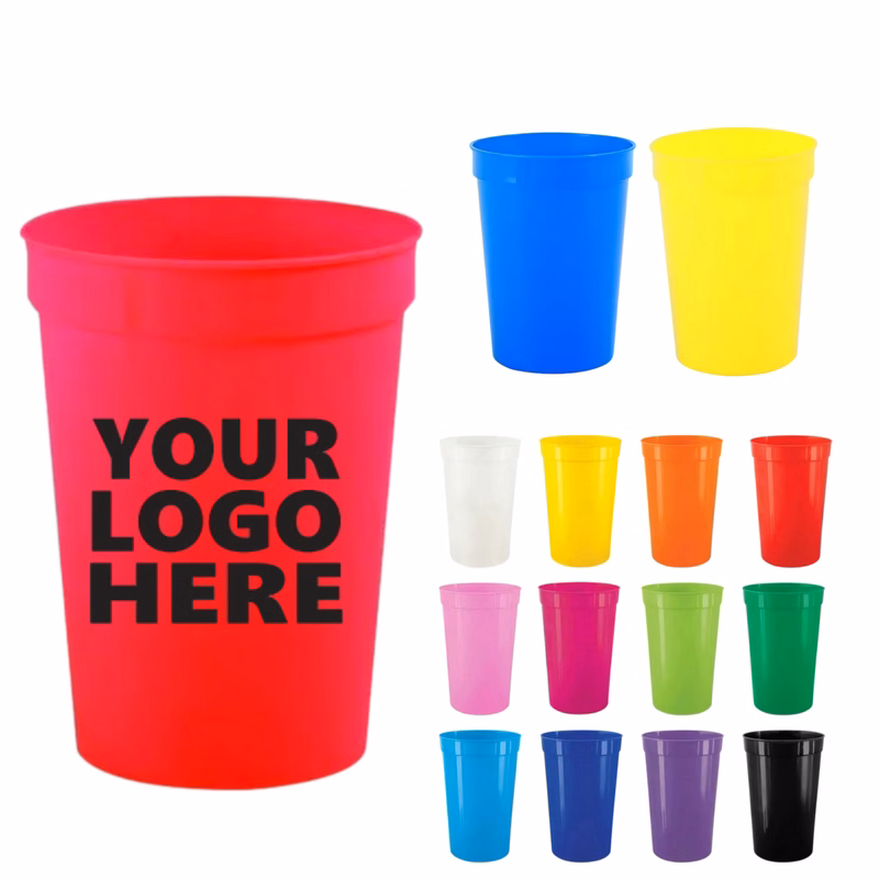 12oz Plastic Sports-Event Stadium Cup