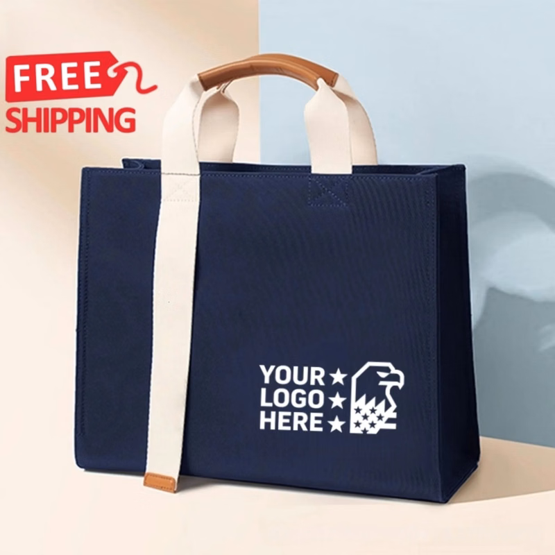 Oxford Commuter Briefcase Tote Bag