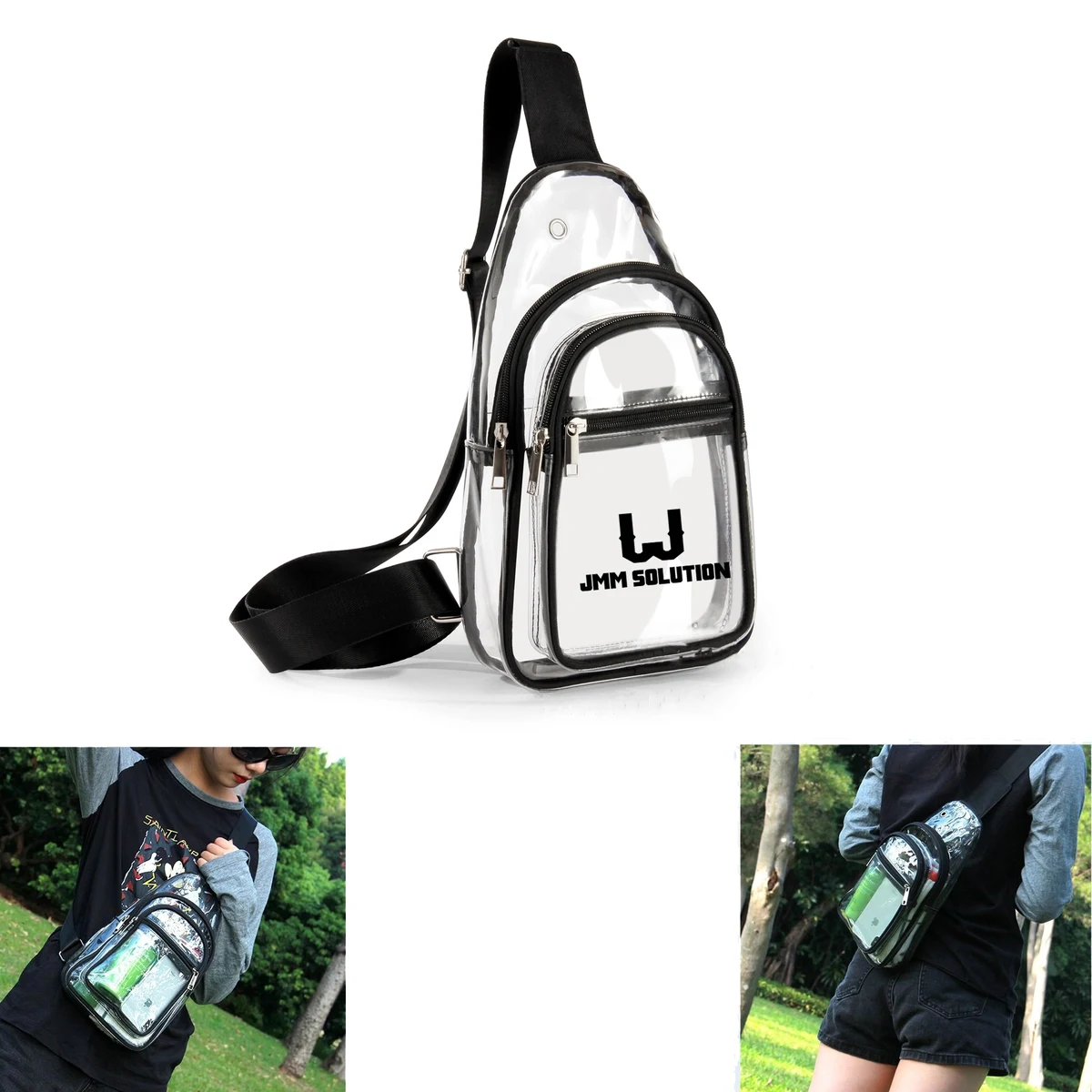 Clear Pvc Sling Bag Stadium 1