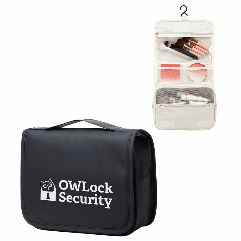 Steward Soft Leatherette Toiletry Bag